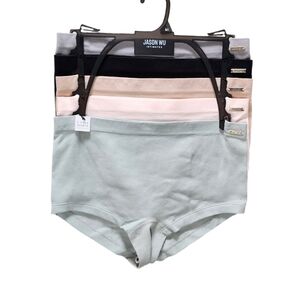 Jason Wu Intimates Seamless Boyshorts Underwear 5 Pack Women Size M.